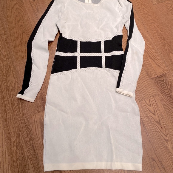 Bebe black and mini dress - Picture 1 of 6